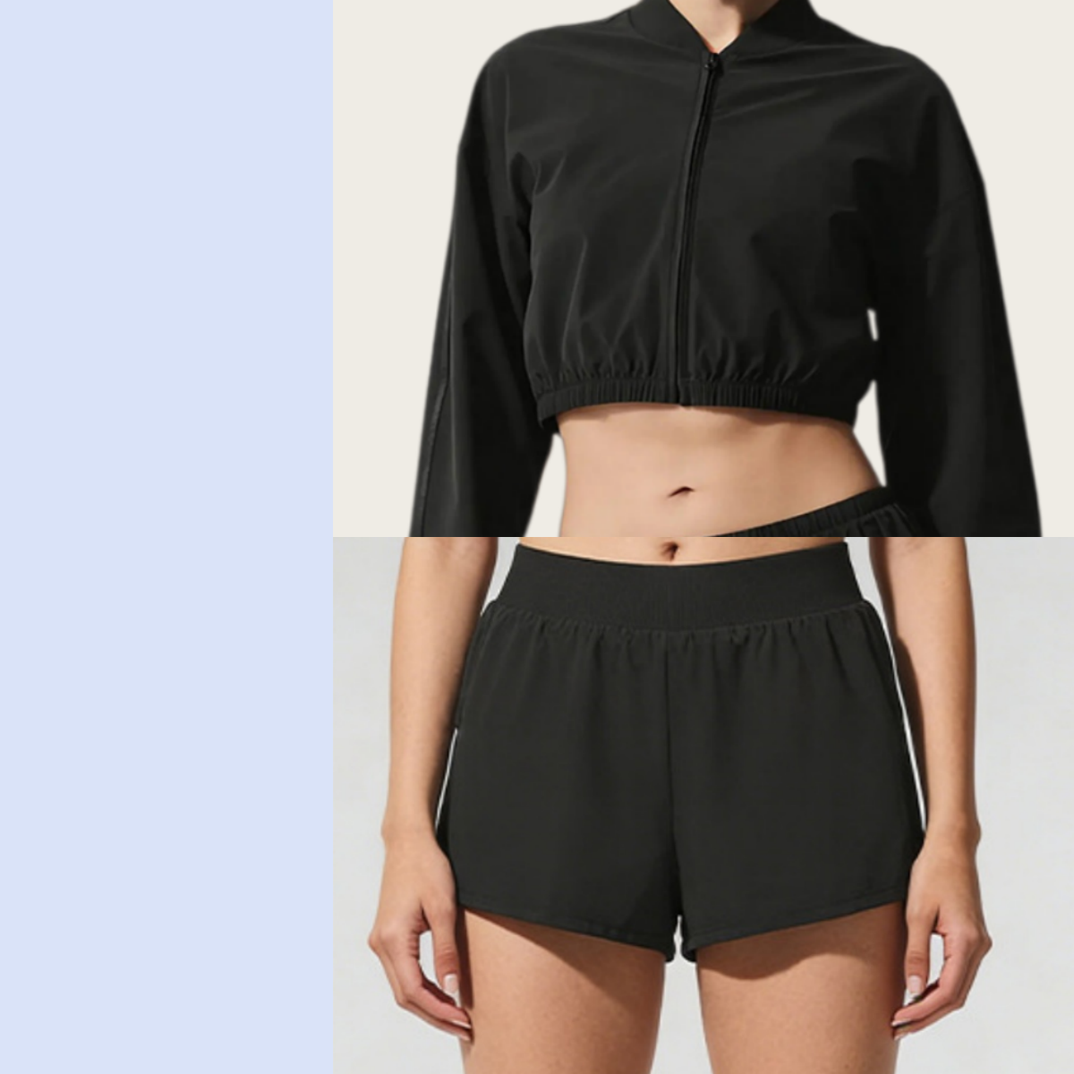 2426#A Women Yoga Jacket Or Shorts Skirt
