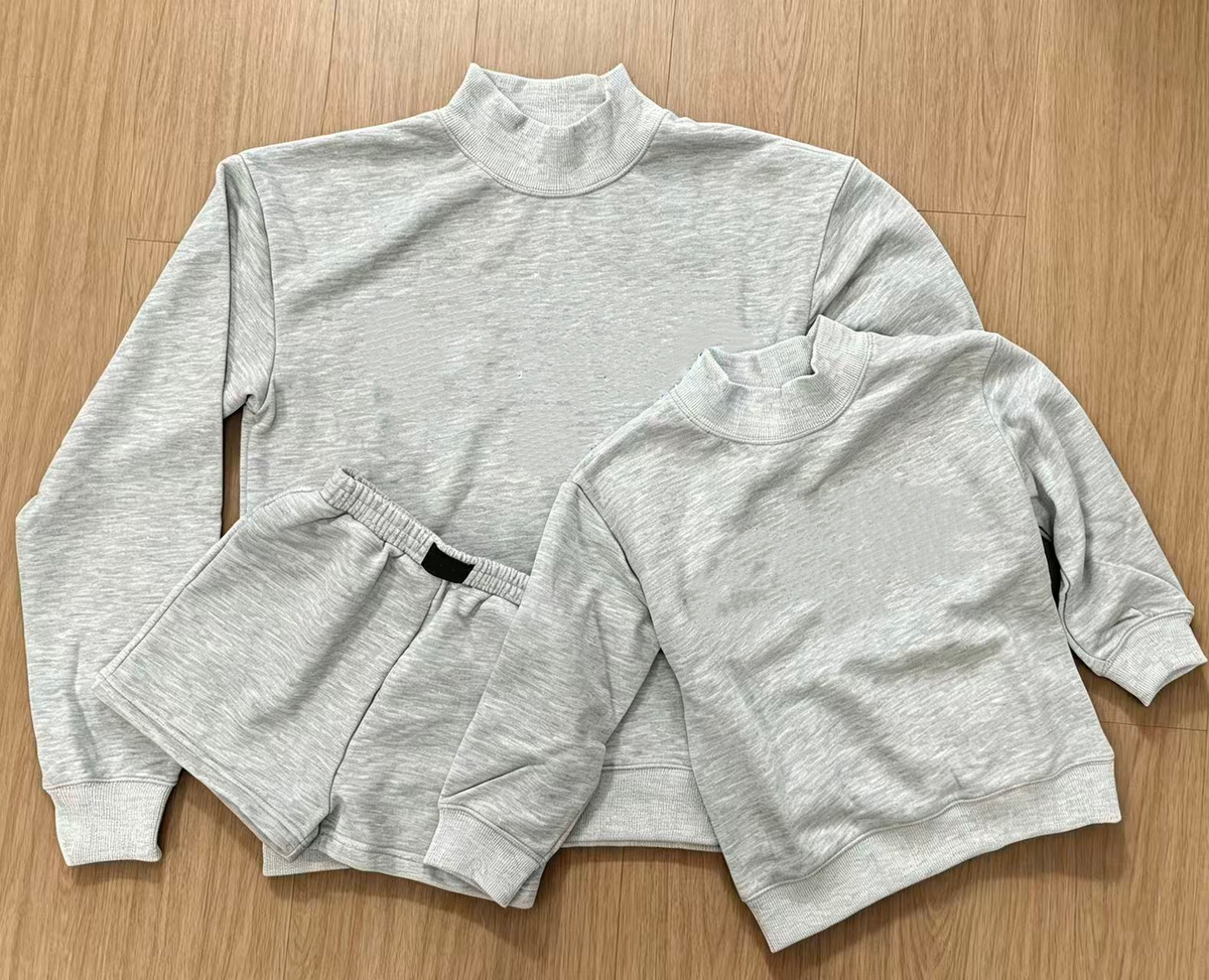 E7289#  Adult And Kids Sweatshirts