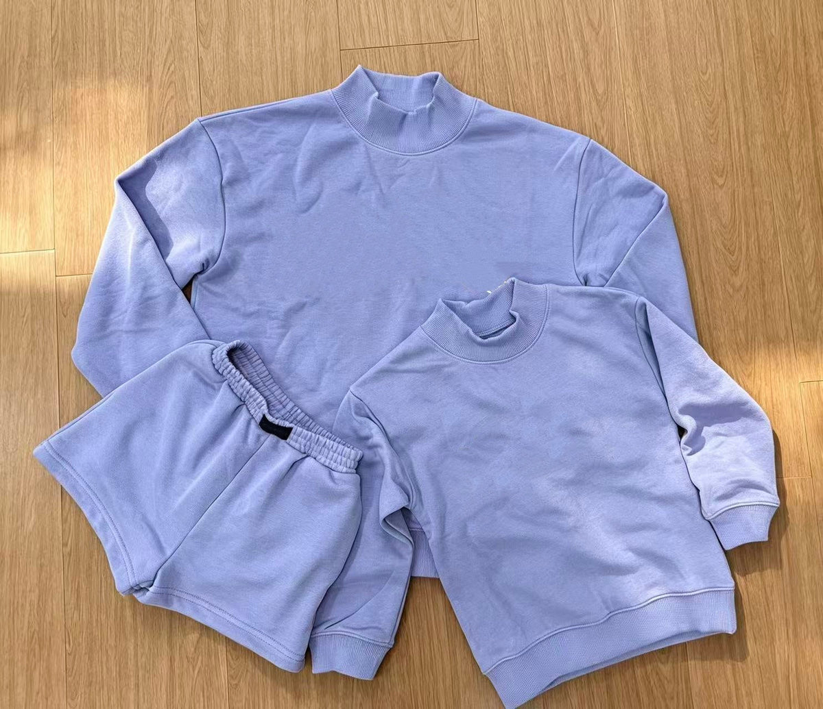 E7289#  Adult And Kids Sweatshirts