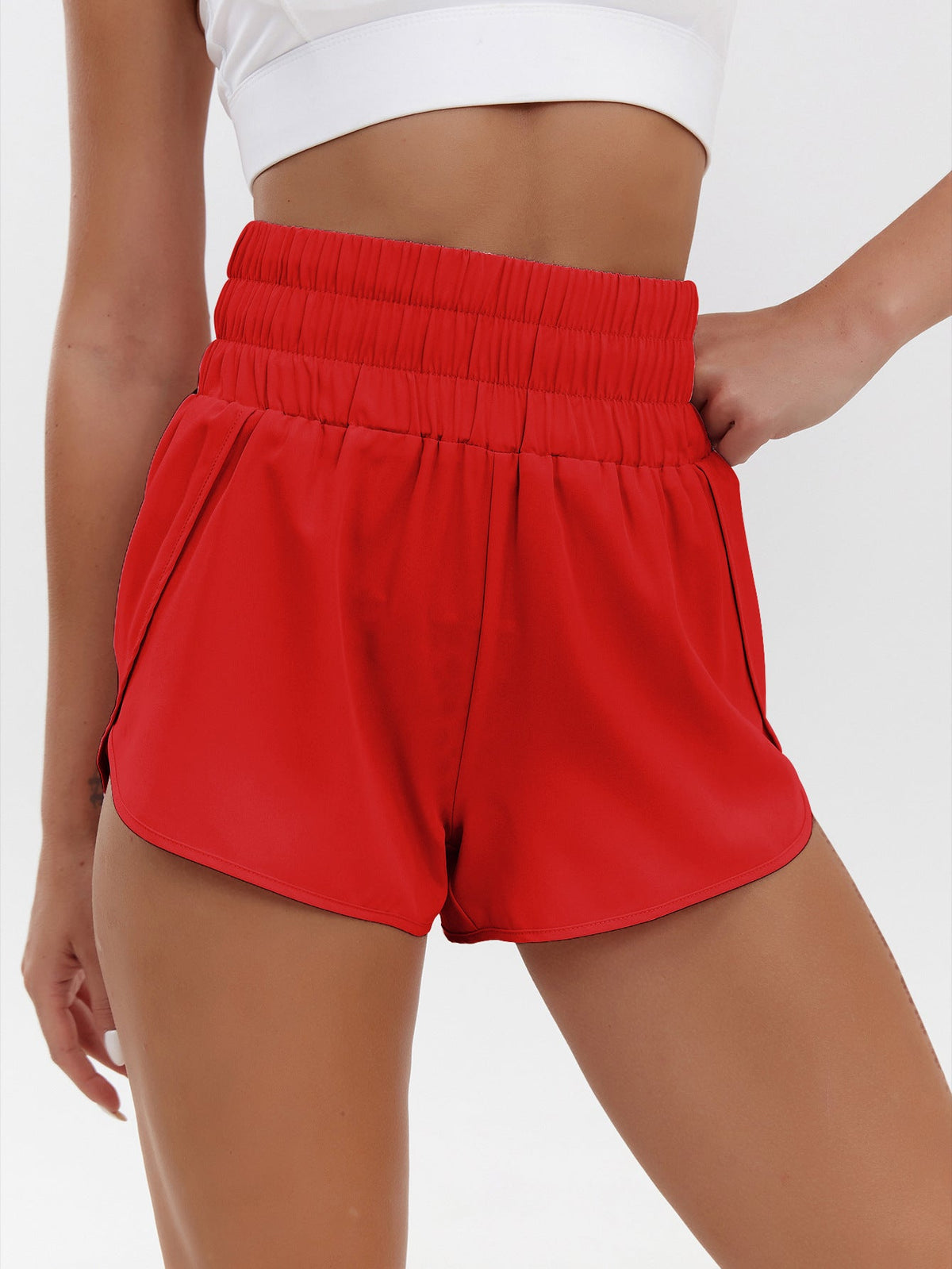 L6465#  Women Yoga Shorts