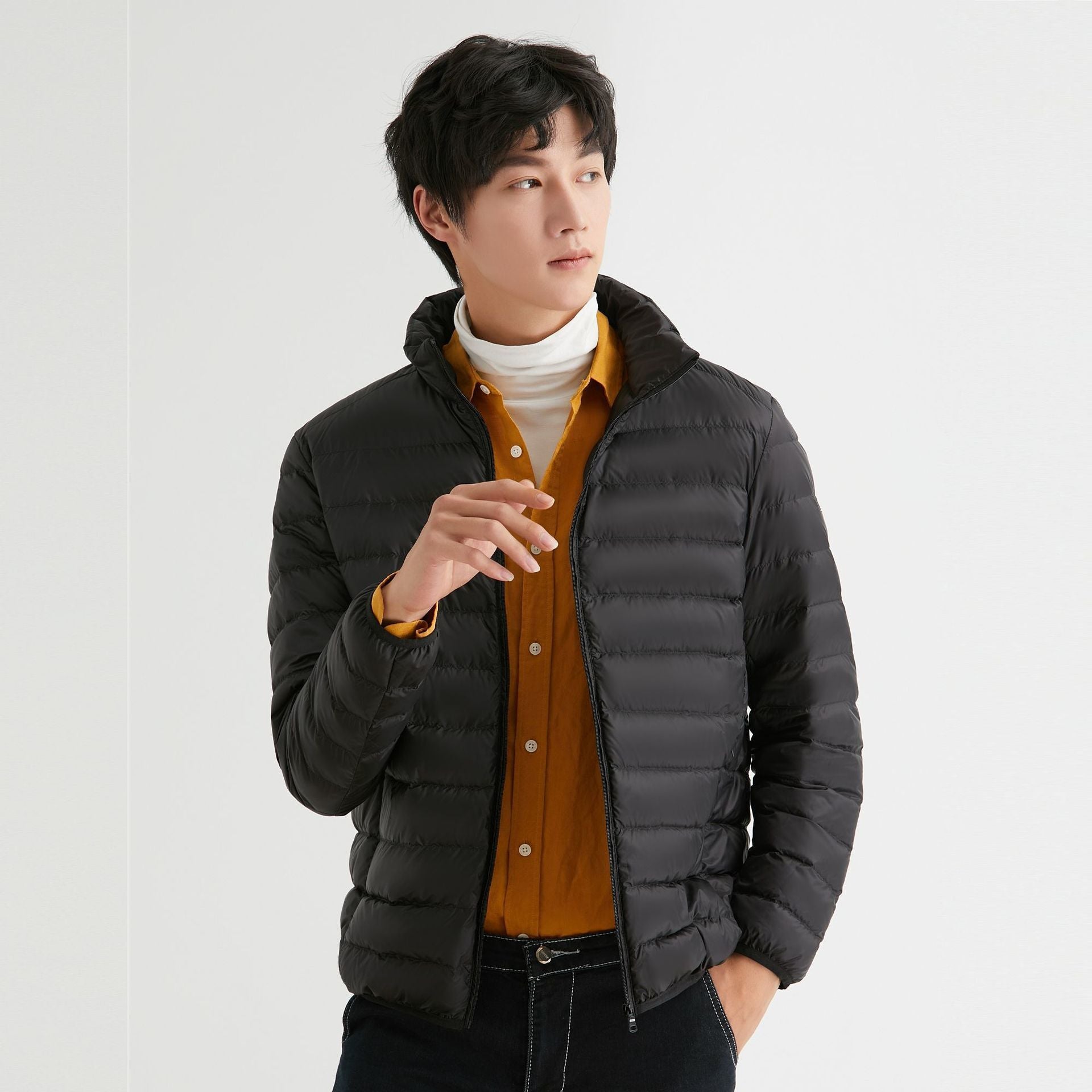 L5453# Men Duck Down Jacket