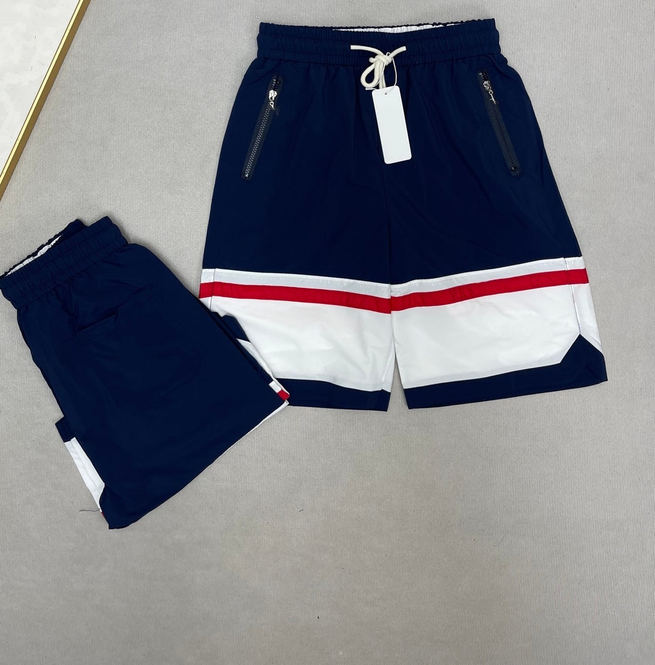 1310# GX A Embroidery  Unisex Shorts