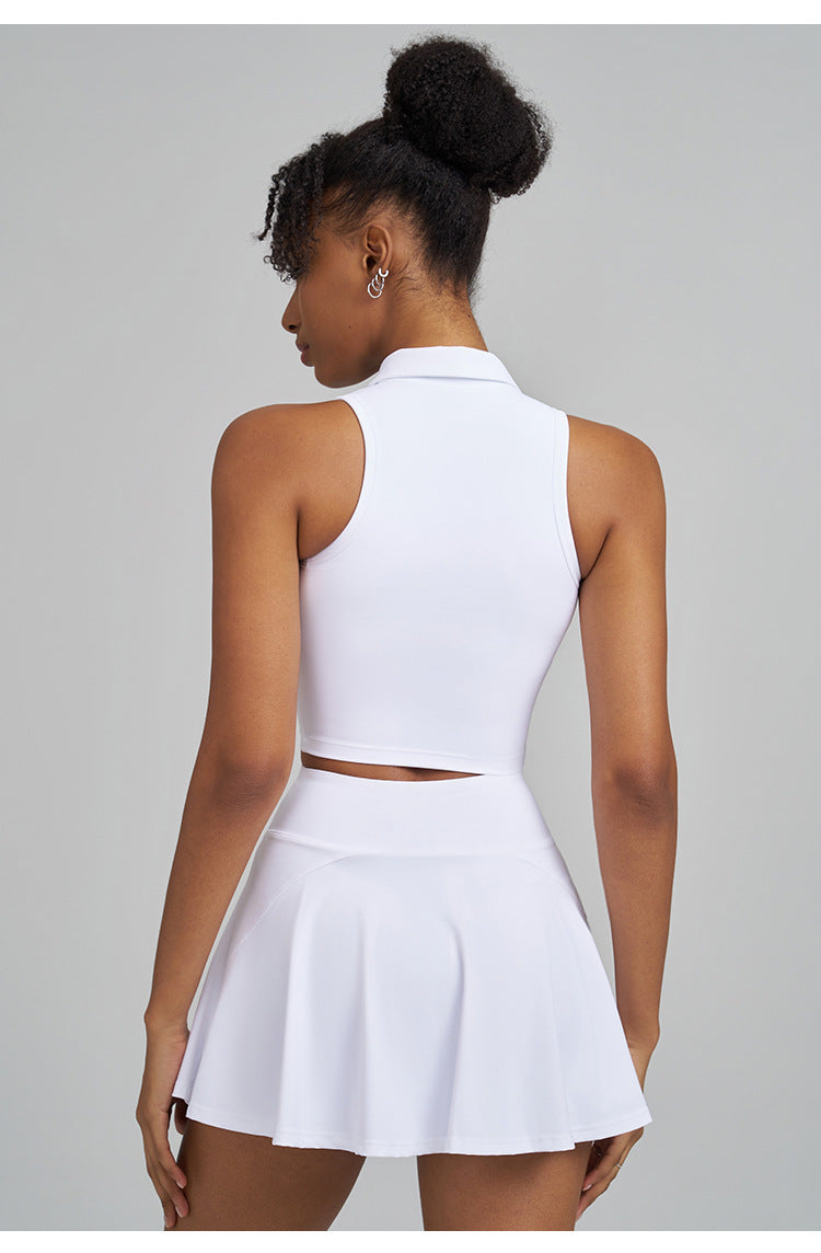 L6336# Women Yoga Vest Or Skirts