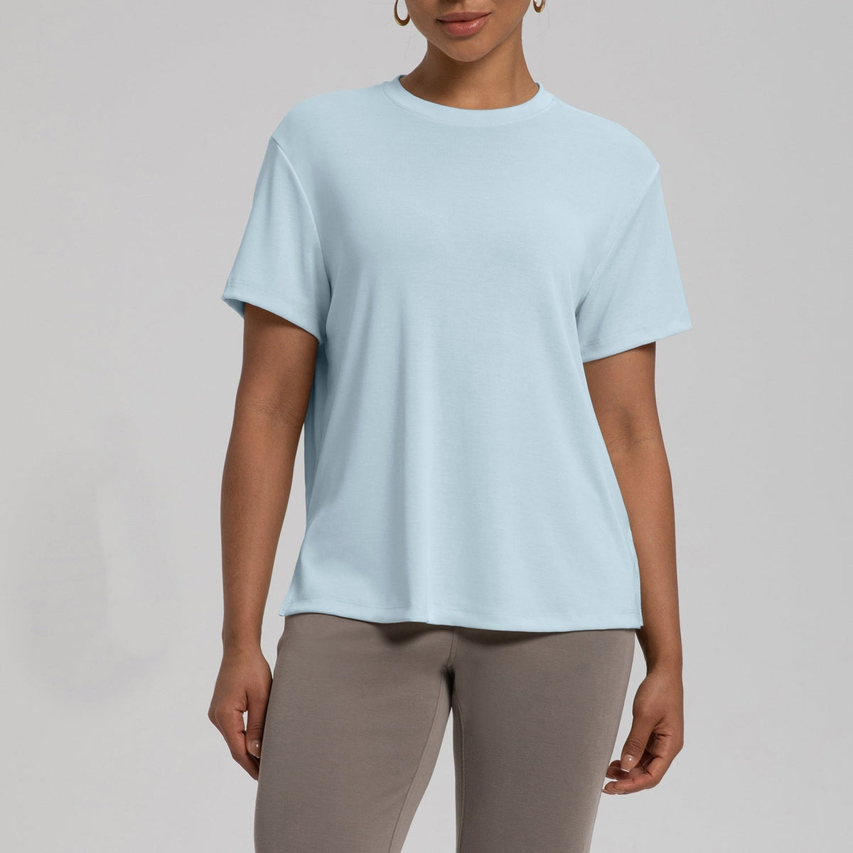 L6403# Women Yoga Loose Shirts