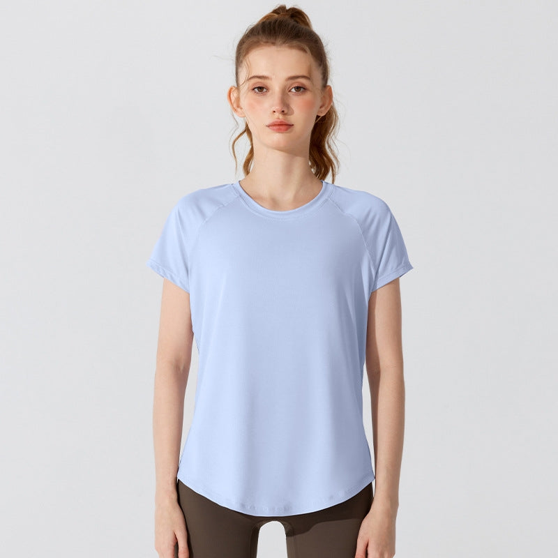 L2327# Women Yoga Shirts