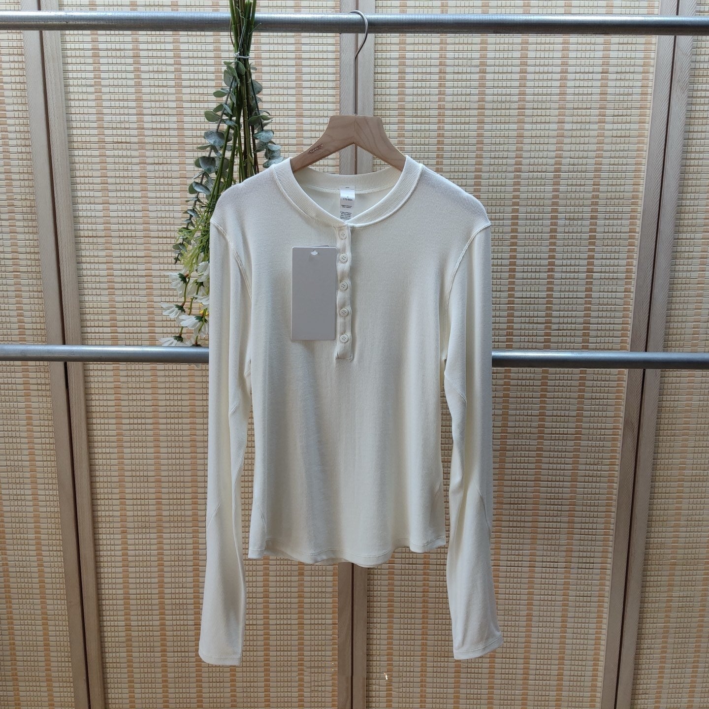 L5373# FB Women Henry Shirt