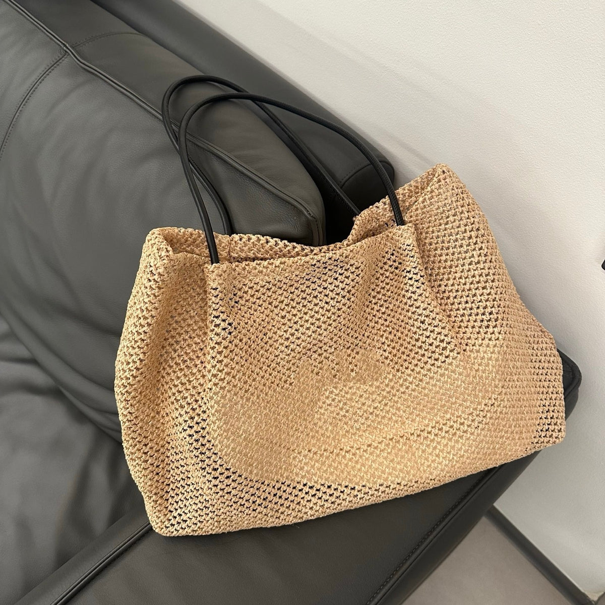 E7298#Chic Straw Bag