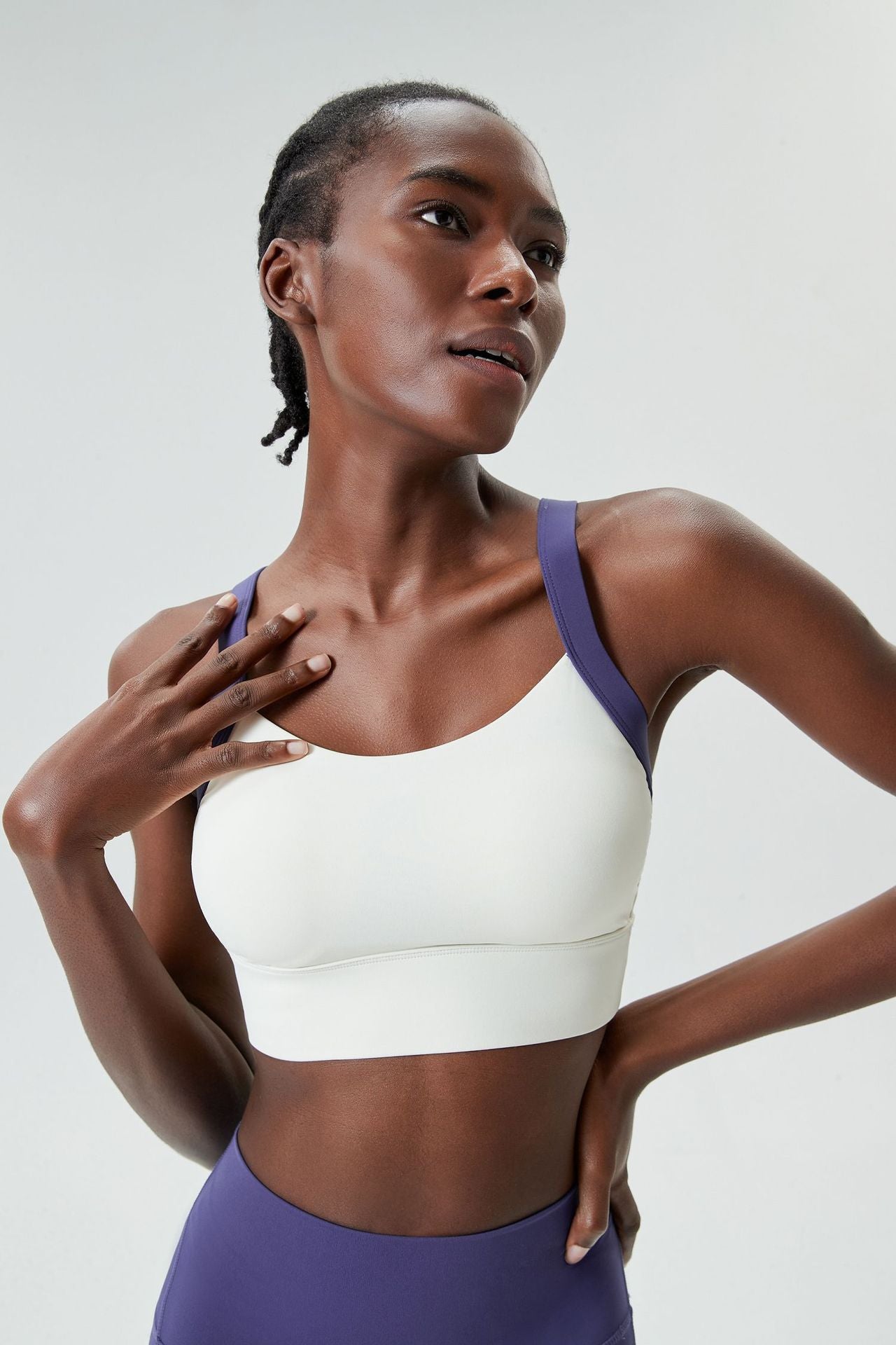 L2059#  Women Yoga Bra Pants Set