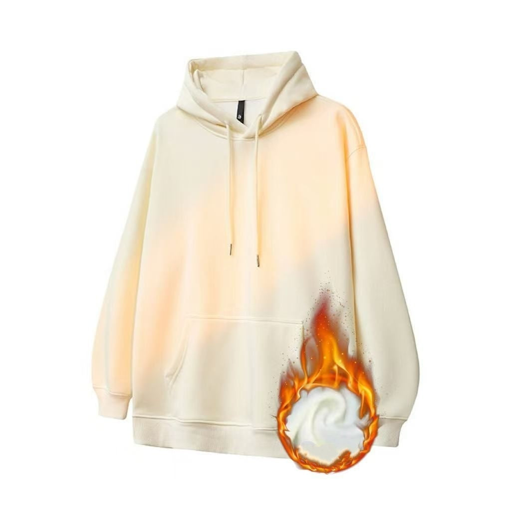 1456# A 3D LOGO Unisex Silver Fox Hoodie