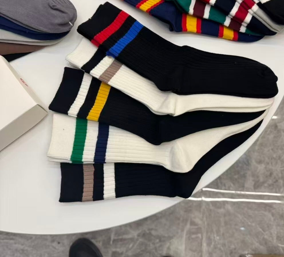 L5891# XY Unisex Socks 5Pairs/lot