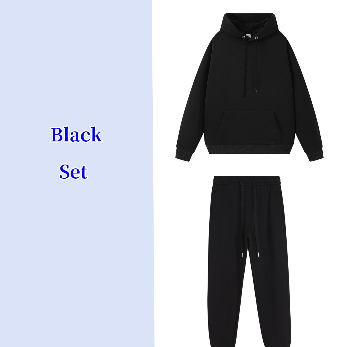 E5452# Women Embroidered Hoodie Pants Set