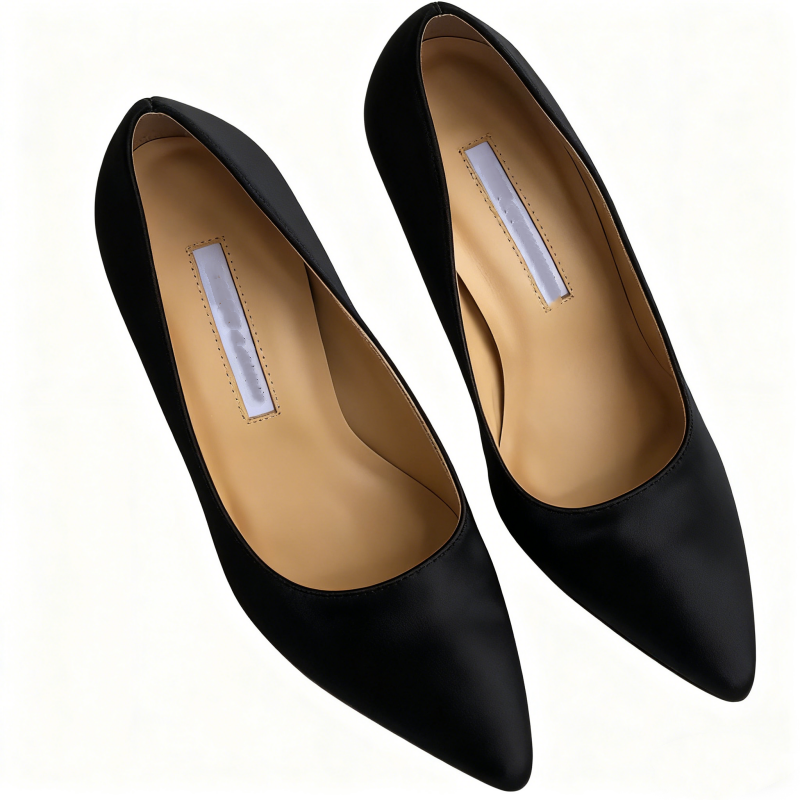 E5686#Women Sheepskin Pumps