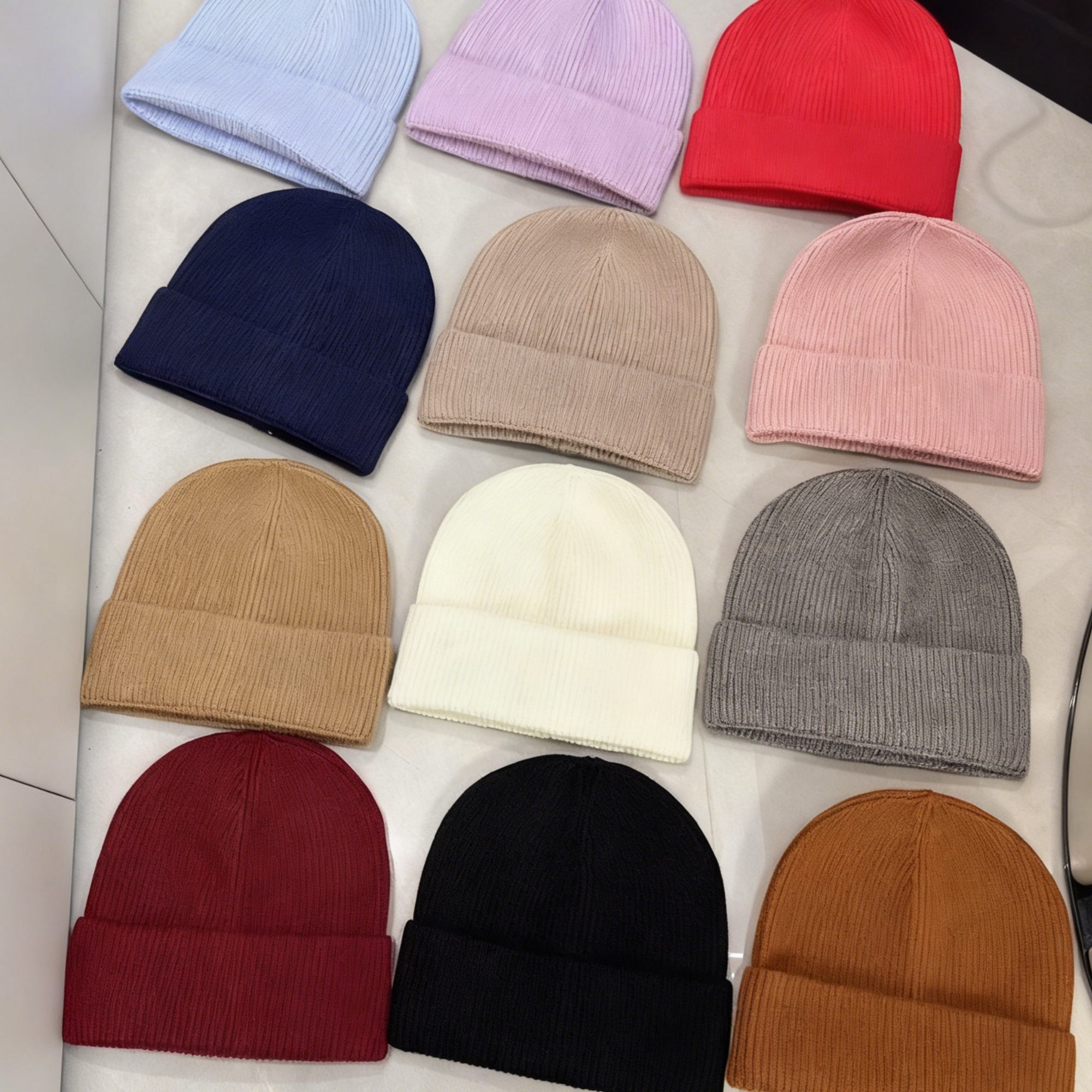 E6751# Unisex Knitted Hat