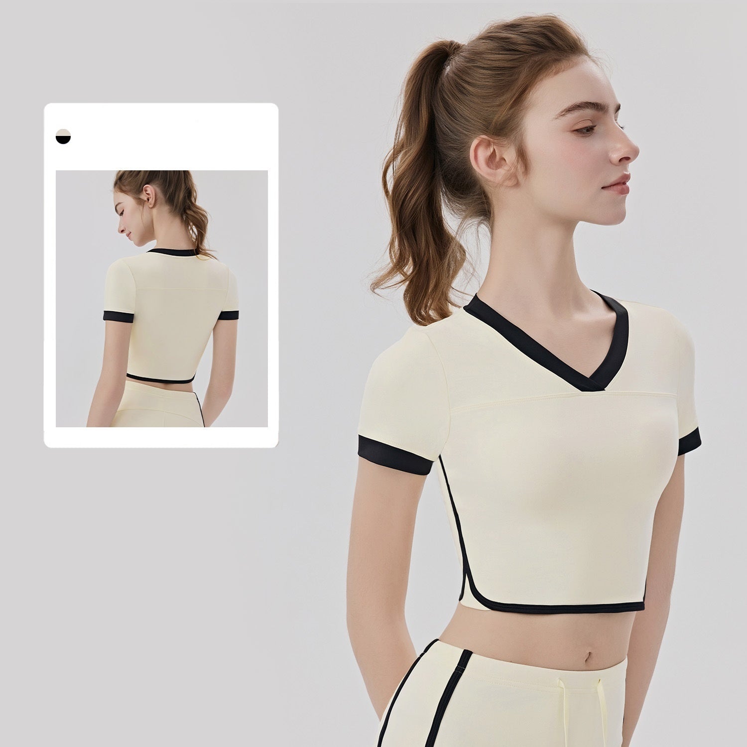 1861# A Women Yoga Shirts Or Shorts