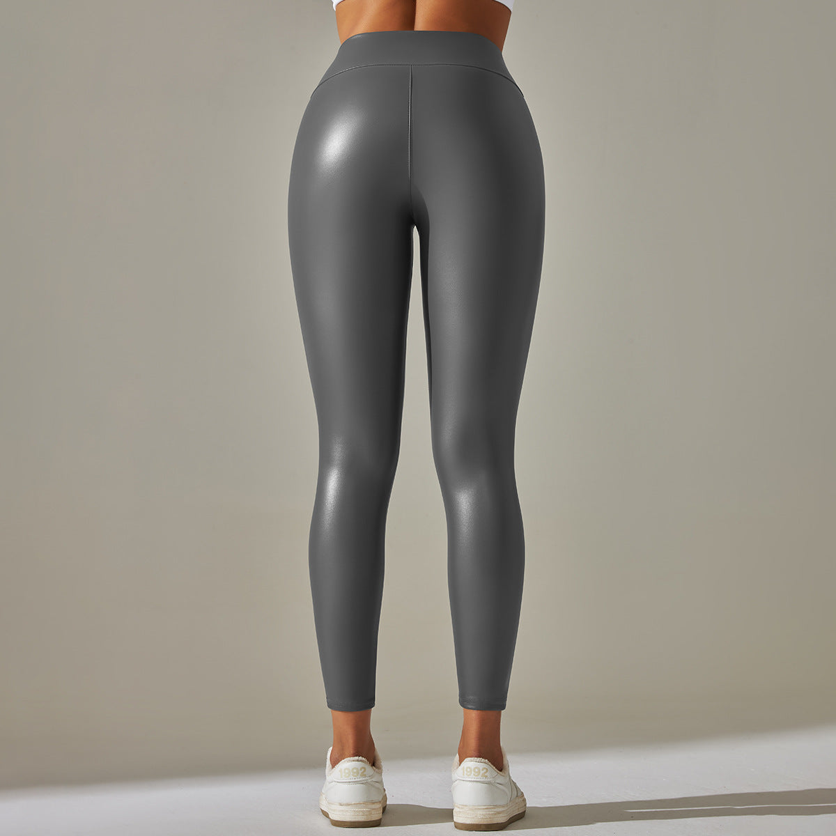 1821# Women Faux Leather Leggings