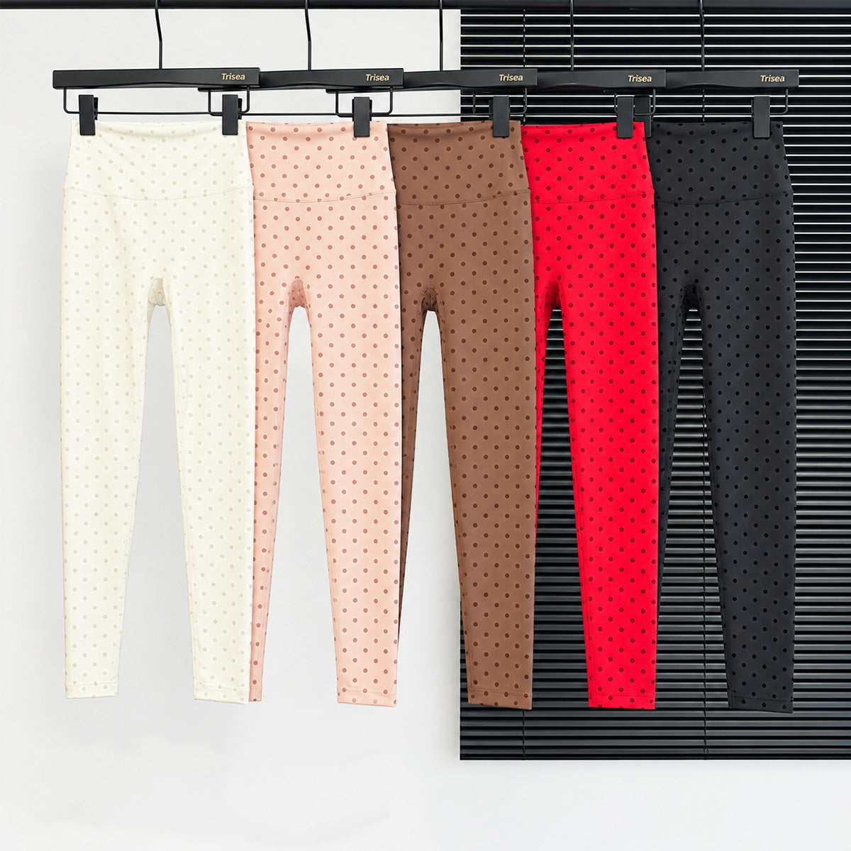 L6620# Women Polka Dot Leggings