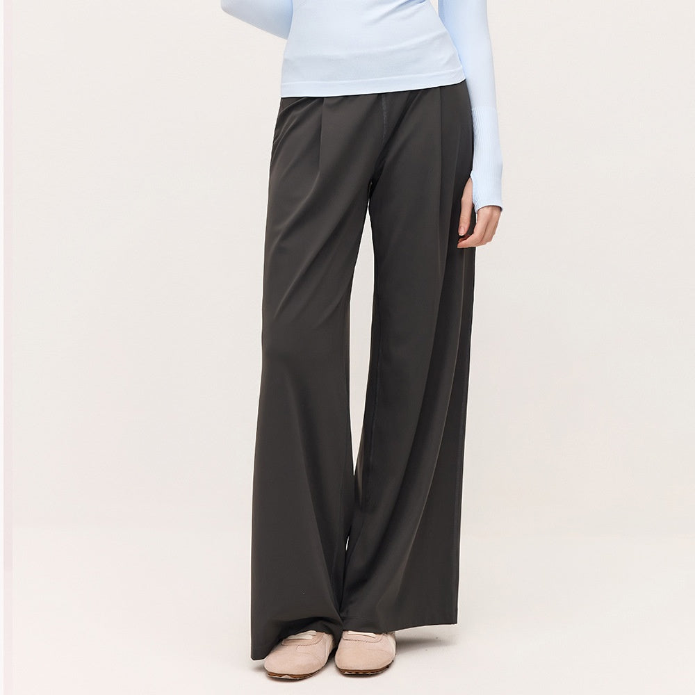 L6464 Women Wide Leg Pants