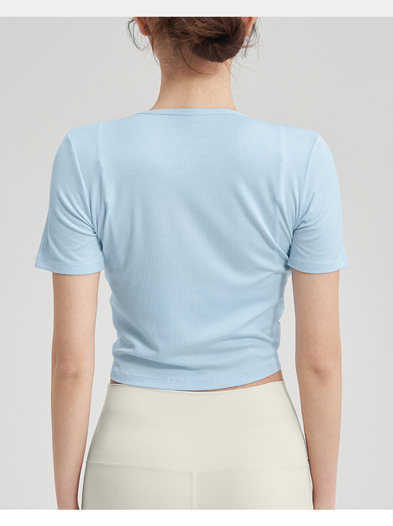 286# AL Women Yoga T-Shirts