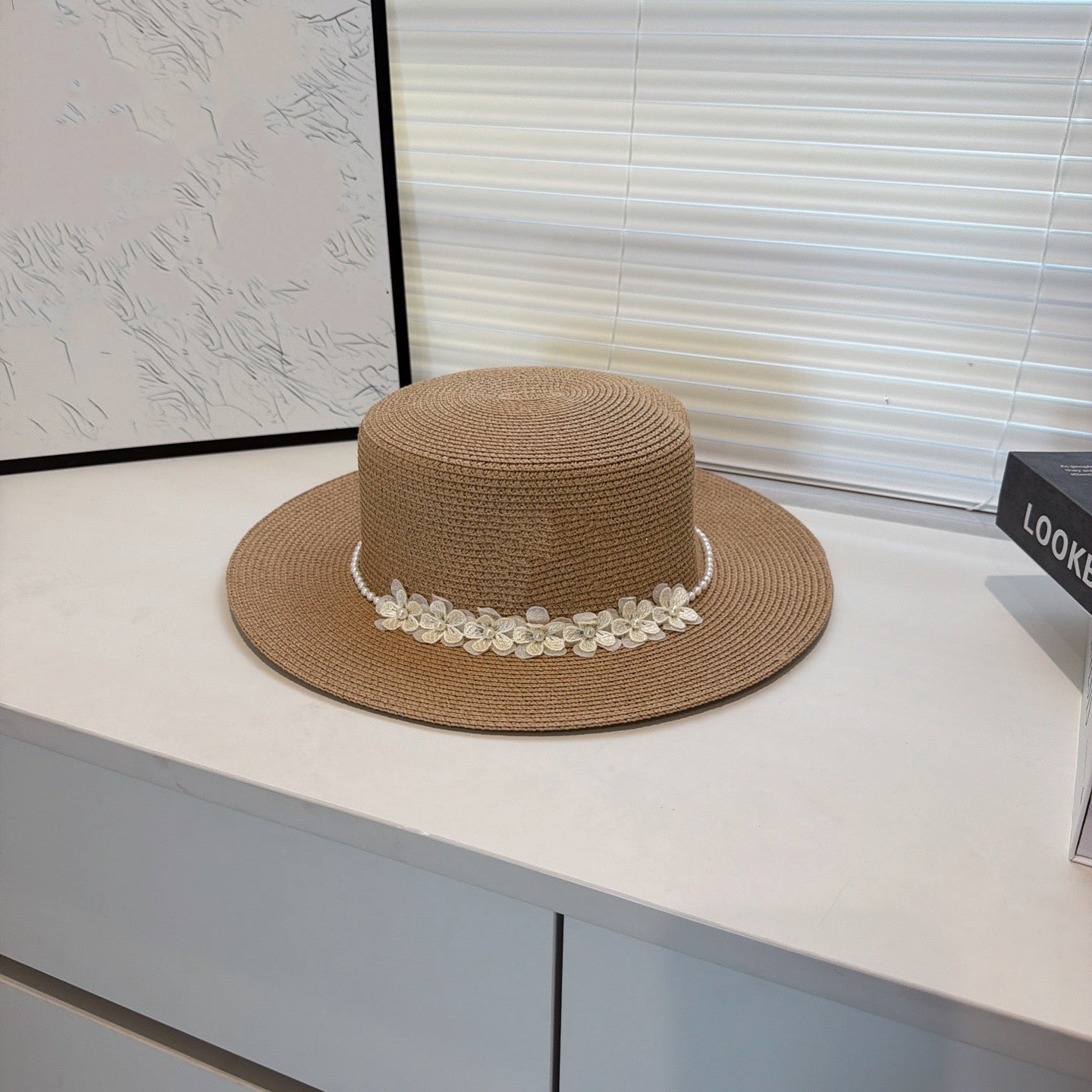 E7154#  Straw Hat