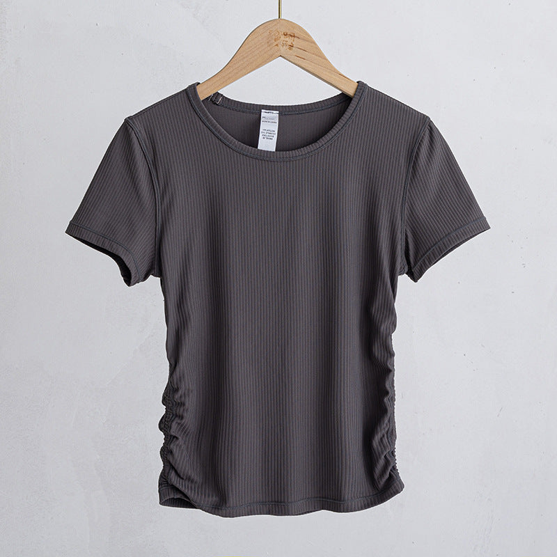 L5679# Ribbed T-Shirt
