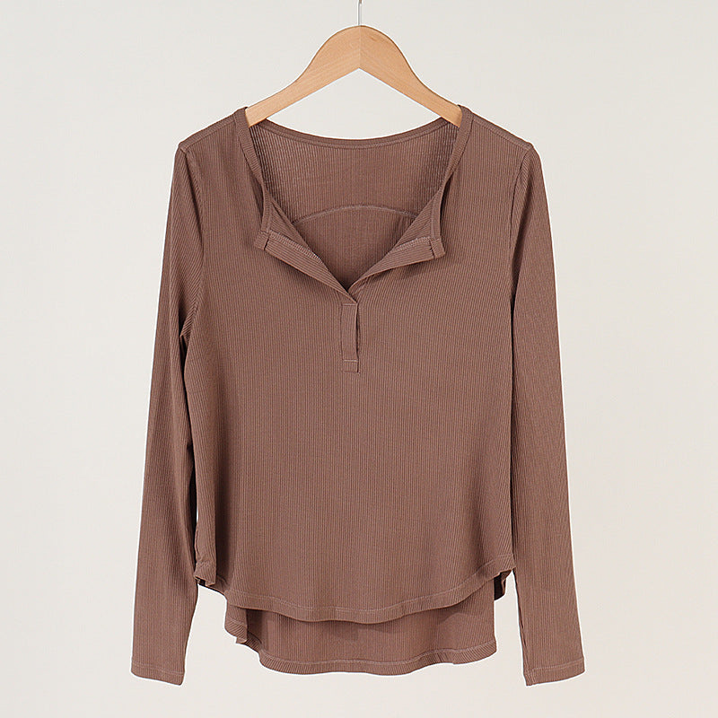 L5137# Women Yoga Shirts