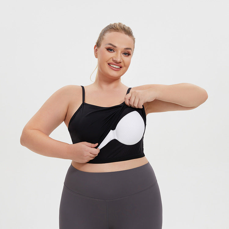 L4253#  Women Large Size Bra Top