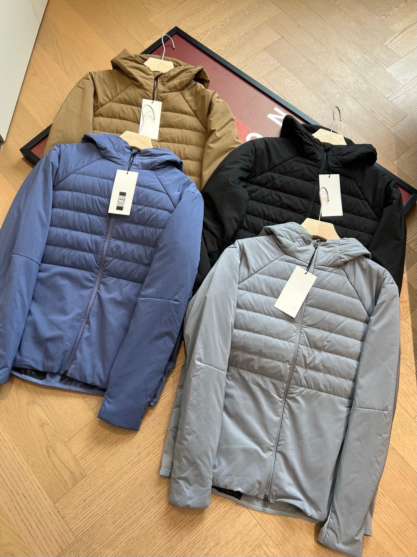 L5222# XY Men Thin Down Coat