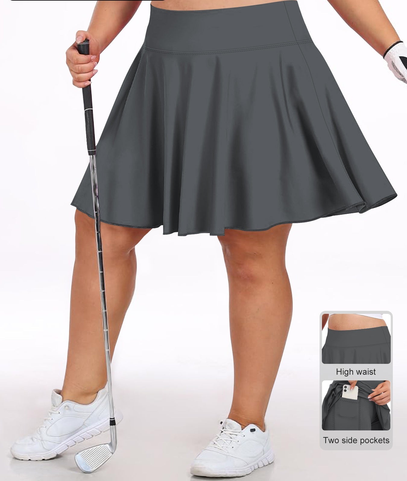 L4484#  Large Size Yoga Skirts