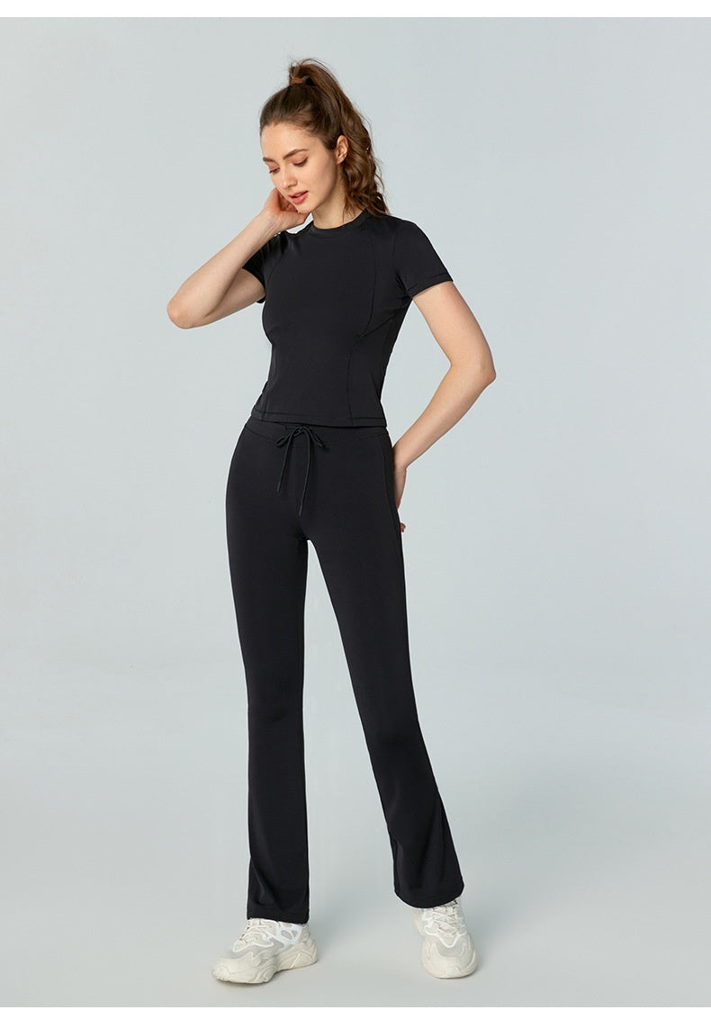 L2186#  Yoga Shirts and Pants Set