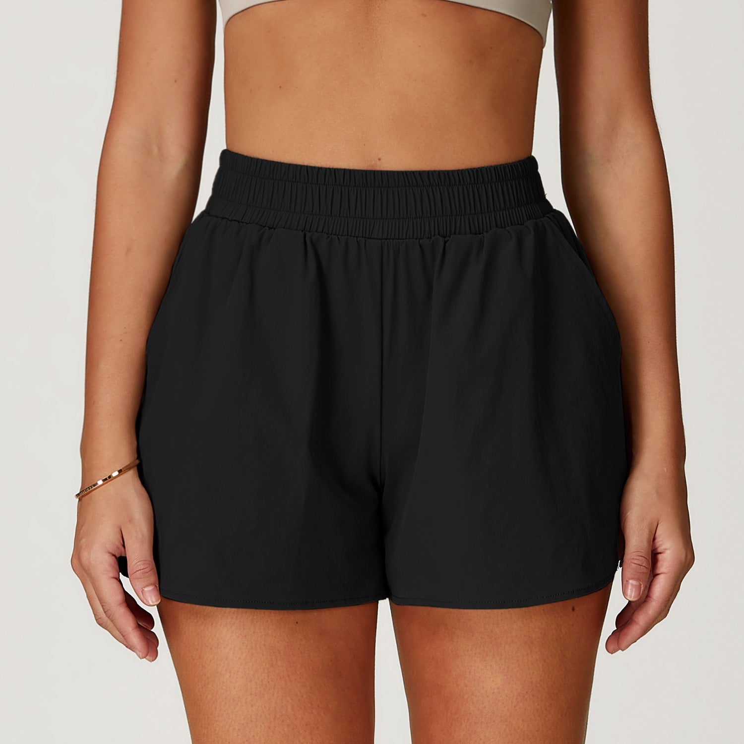 834# A Women Yoga Shorts