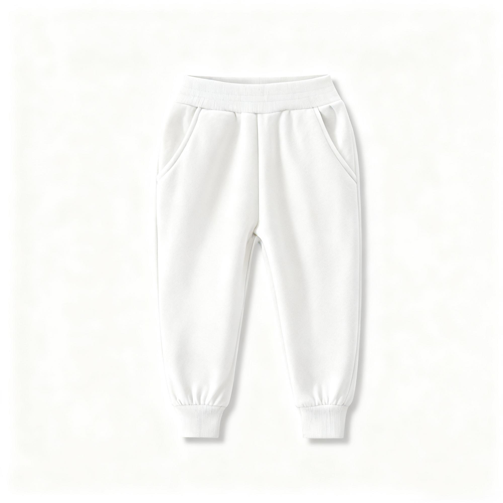 1521# A 3D  Kids Silver Fox Fur Pants