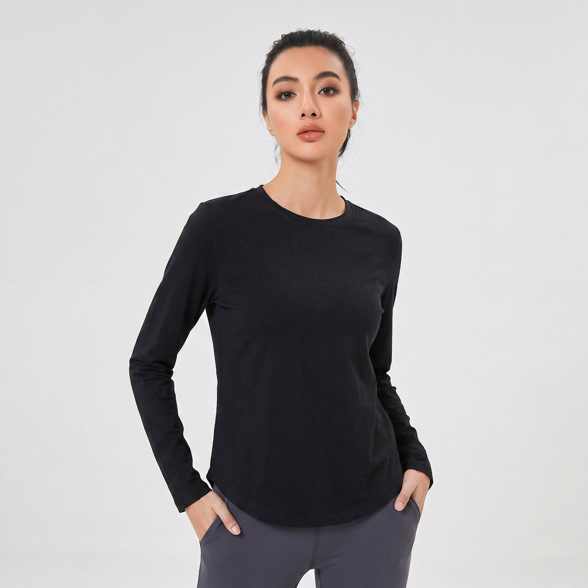 L6462 Women Yoga Shirts