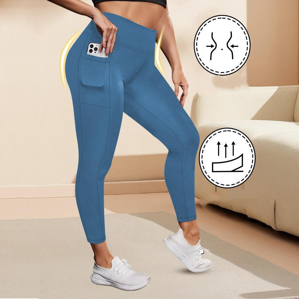 L6058#  Women Large Size Yoga Pants