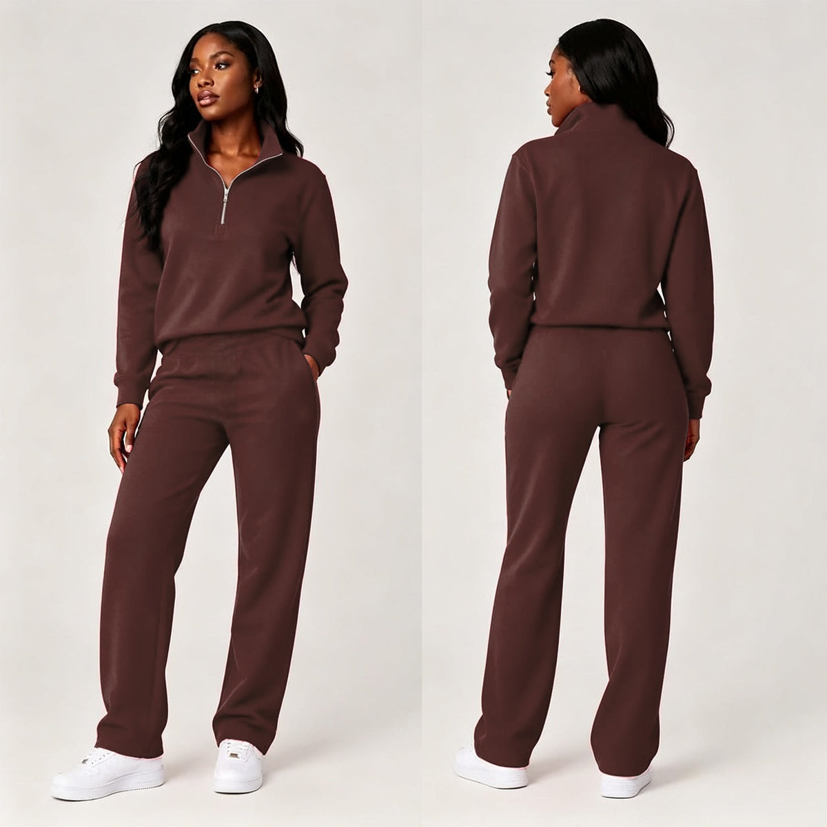 2714# A Women Sweatshirts Pant Set