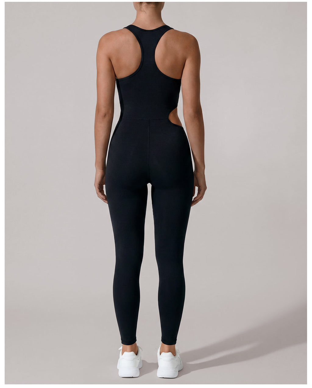 L6431#  Women Leopard Jumpsuit