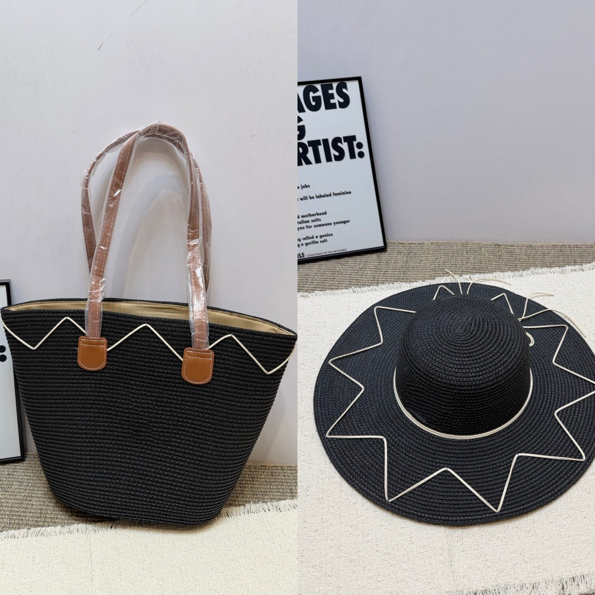 E7278# Hat and Bag Set