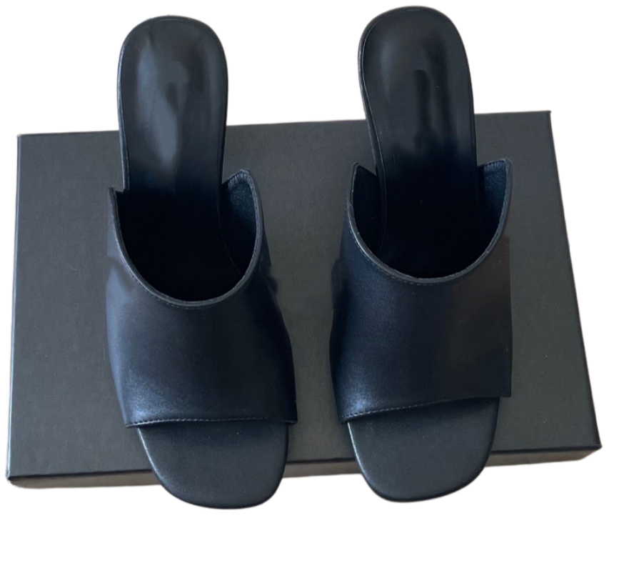 E7082#Genuine Leather Slipper