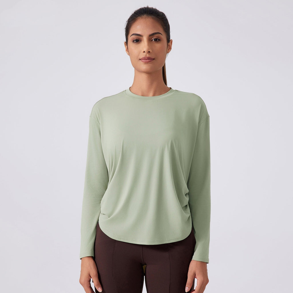 L3516# Women Yoga Shirts