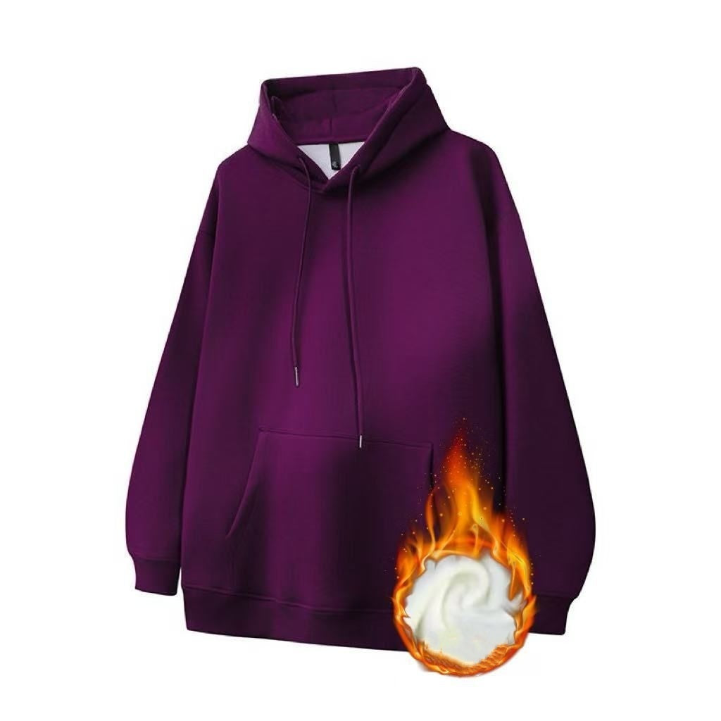 1456# A 3D LOGO Unisex Silver Fox Hoodie