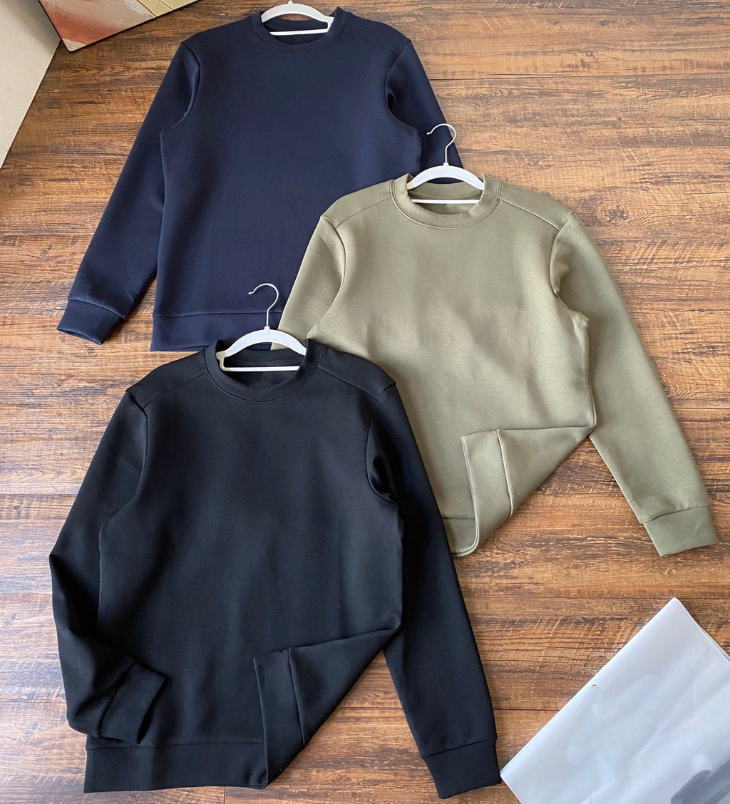 L5173# GX Men Round Neck Sweatshirts