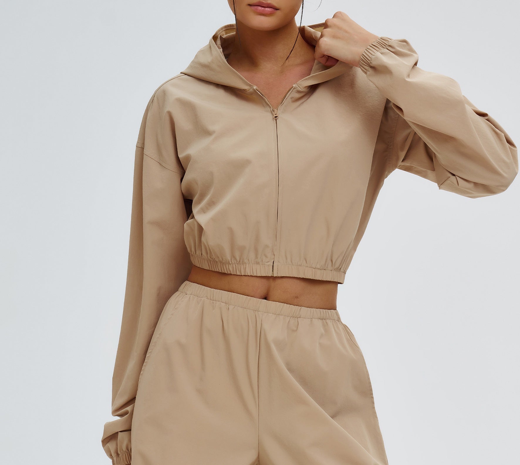 1765# A 3D SIlver  Women Hooded Jackets Or Pants