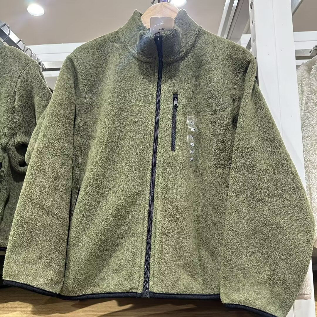 2799# A 3D Silver Kids Fleece Jacket