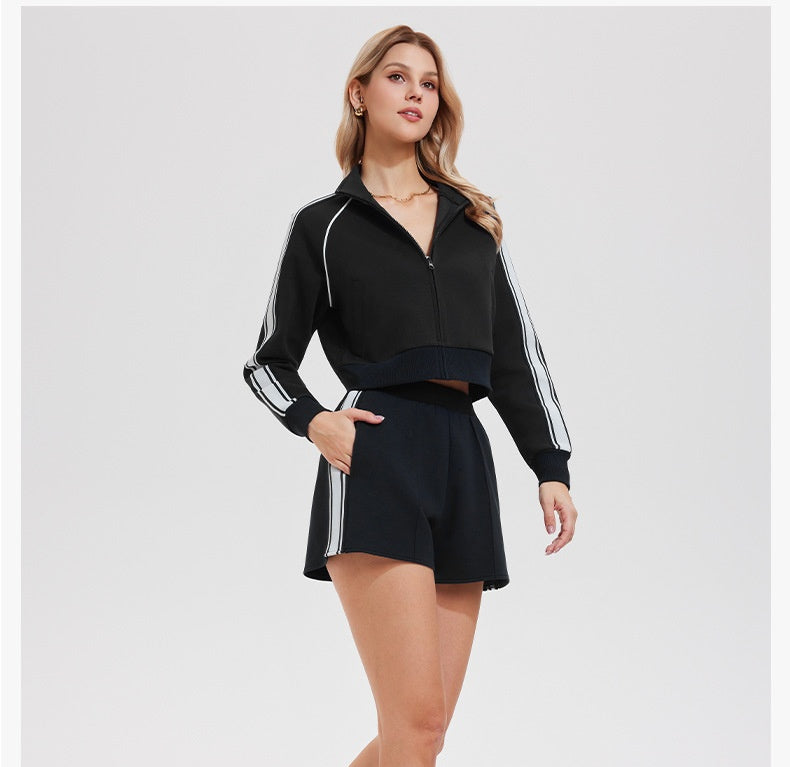 1864# A 3D Silver Women Yoga Jackets Or Pants