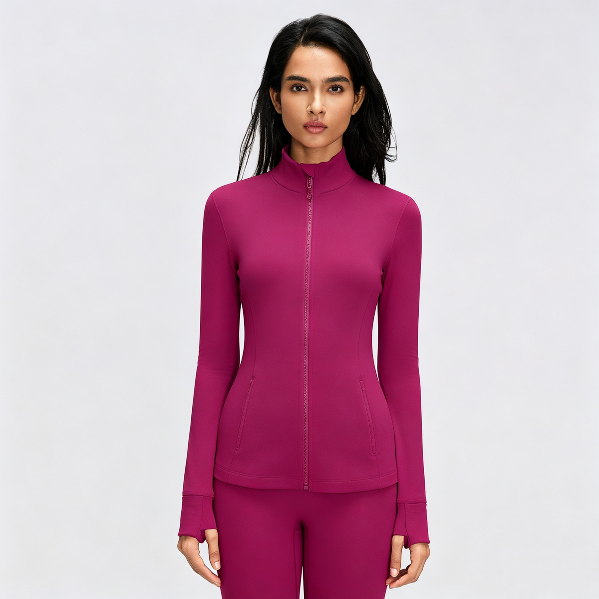 L6486#   Women Yoga Jacket