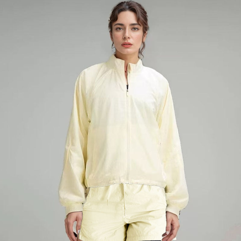 L5650# Women Jacket Shorts Set