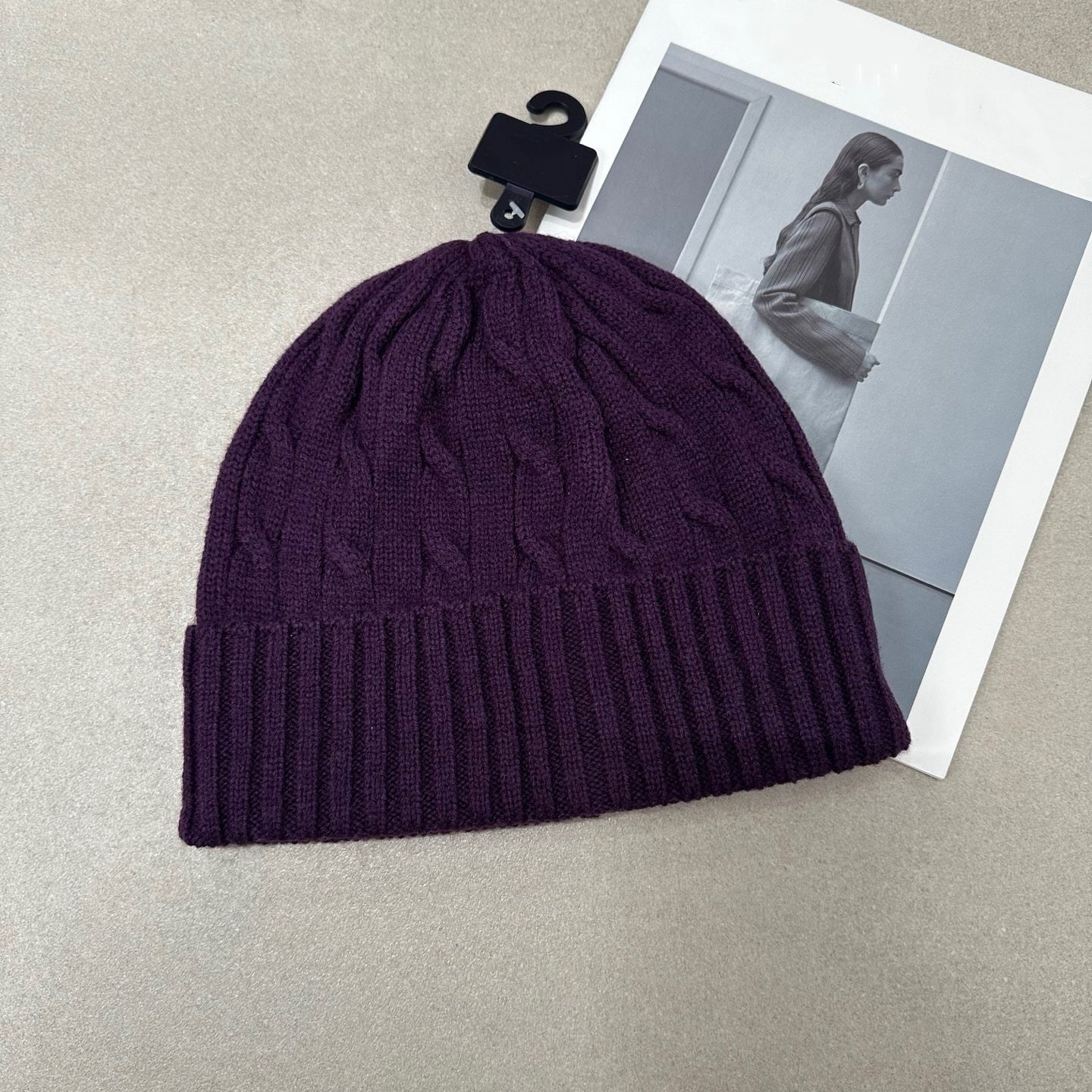 E6670# Wool Knitted Hat