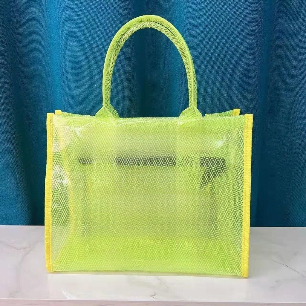2081# PVC Jelly The Tote Bag