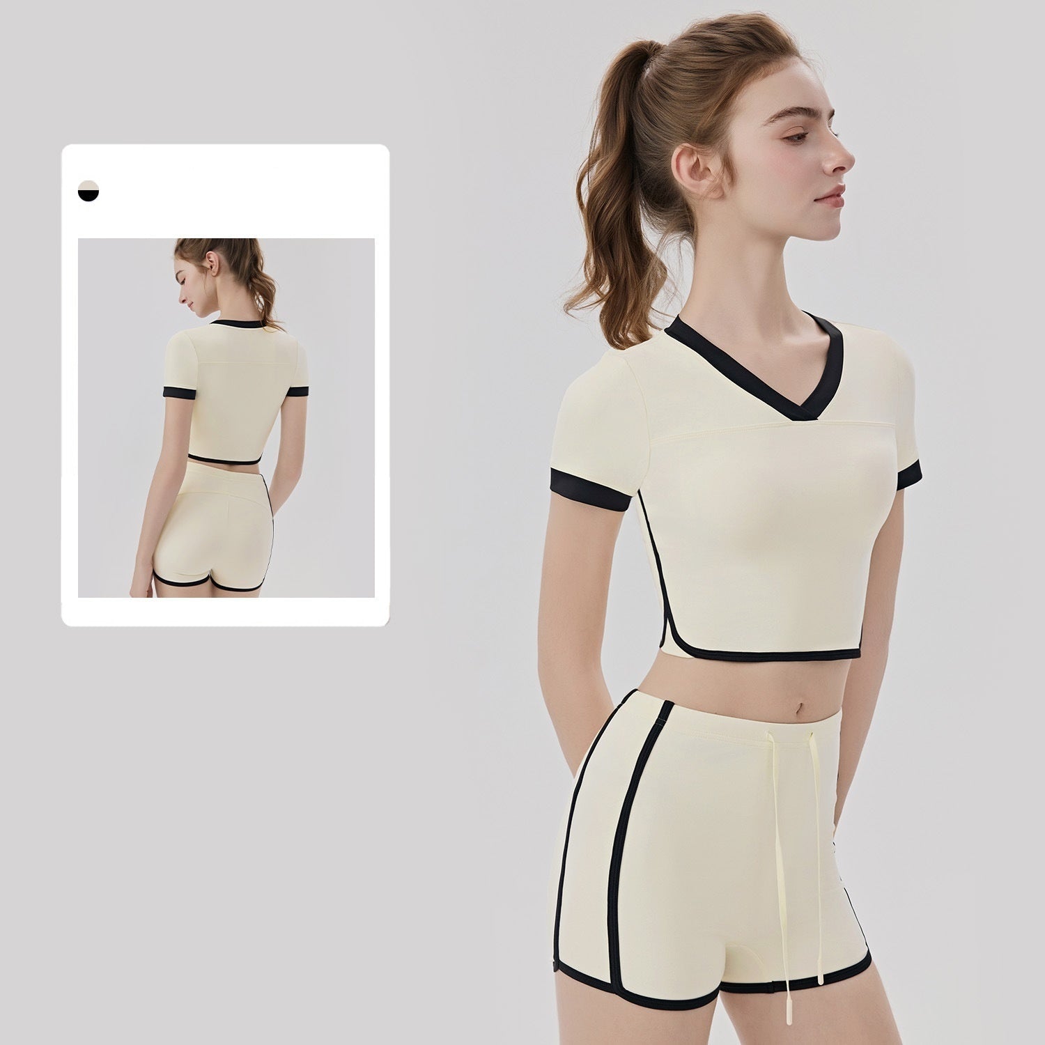 1861# A Women Yoga Shirts Or Shorts