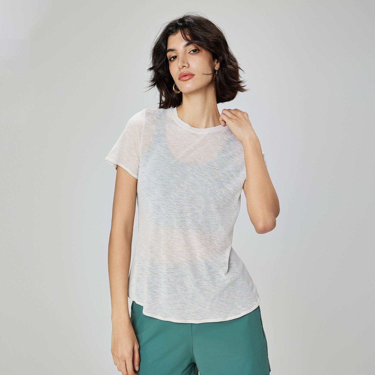 L2281#  Women Yoga Shirts