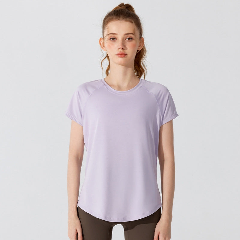 L2327# Women Yoga Shirts
